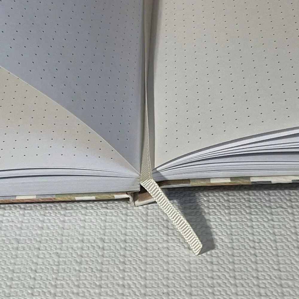 Fringe Bullet Journal BUJU Hardcover Dot Notebook 240 Pages Checks Customizable